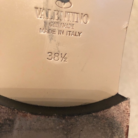 Valentino Rockstud accents leather riding boots - Picture 7 of 7